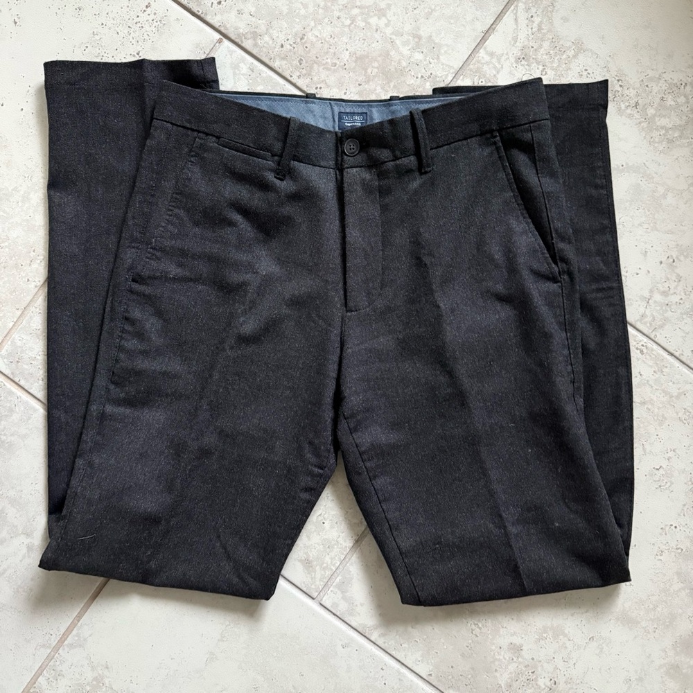 GAP Men's Charcoal Dress Pants